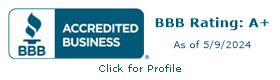 BBB Accredited - click to review